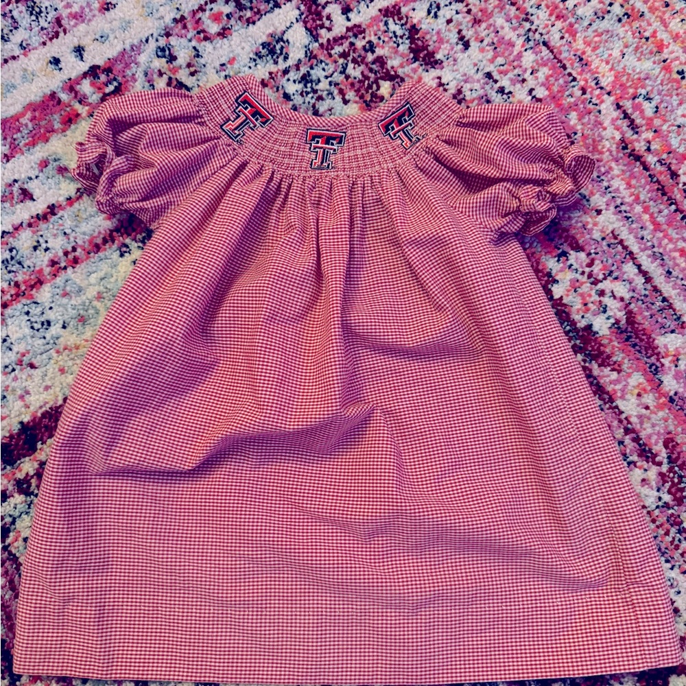 Texas Tech Smocked Dress